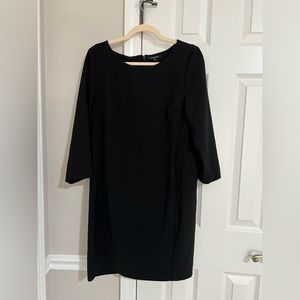 Lands End Black Dress